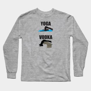 Yoga vs Vodka Long Sleeve T-Shirt